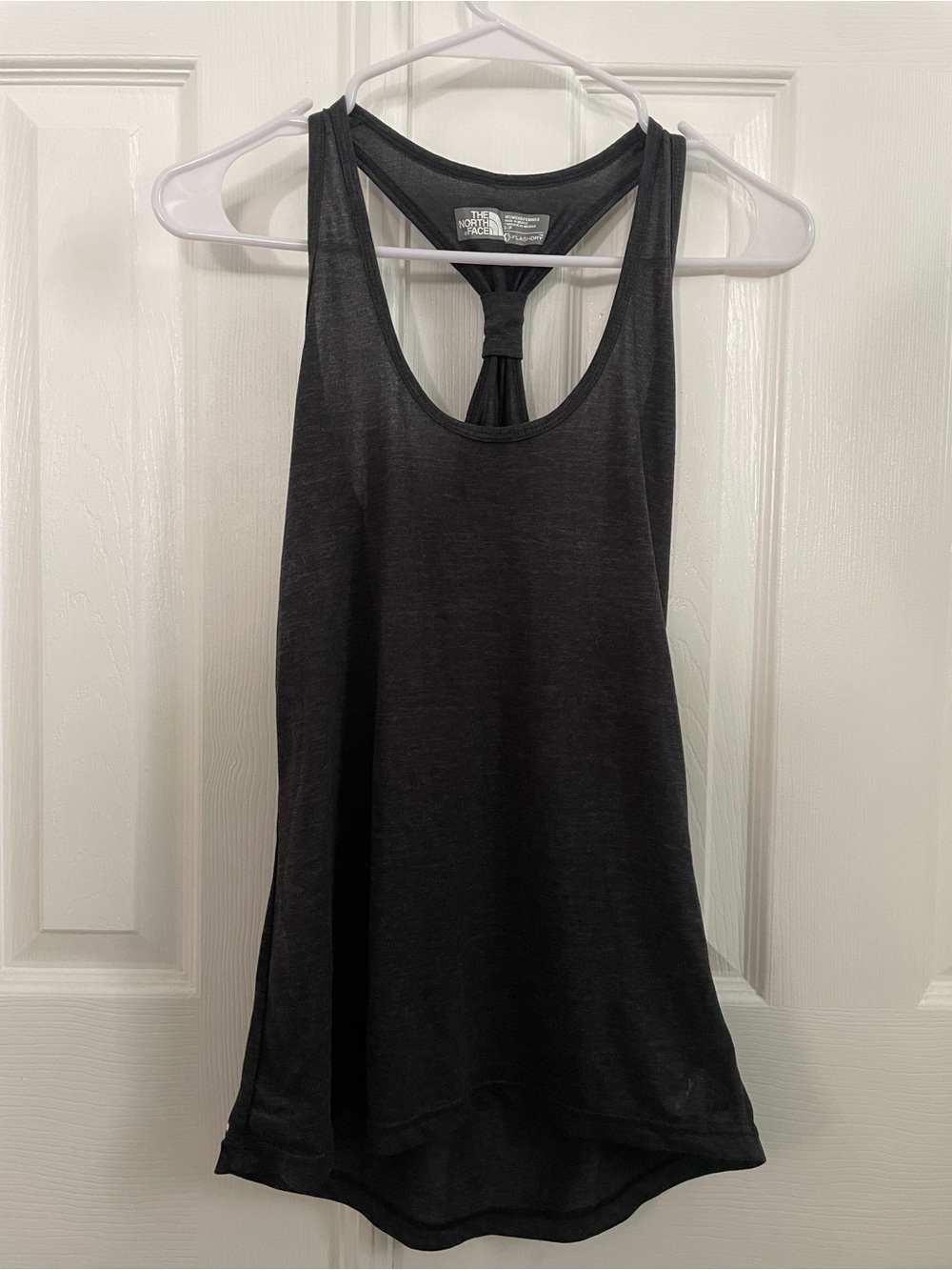 The North Face Black Racerback Knot Tank Top